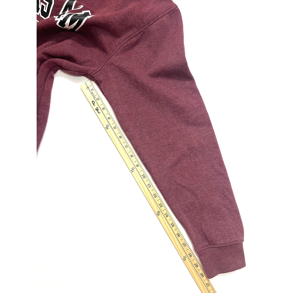 Rivalry Threads Texas A&M University Aggies Maroon Sweatshirt Mens Medium - Picture 6 of 7